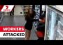 NSW Government considers banning thugs from stores as Woolworths releases shocking videos