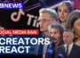 TikTok Awards 2025: Aussie creators react to looming social media ban