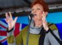 Pauline Hanson heckled during Victorian migration protest